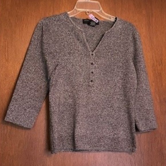 Geoffrey Beene sport sweater size medium black/grey - Picture 1 of 2
